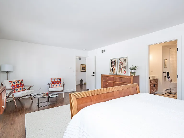 first floor primary suite