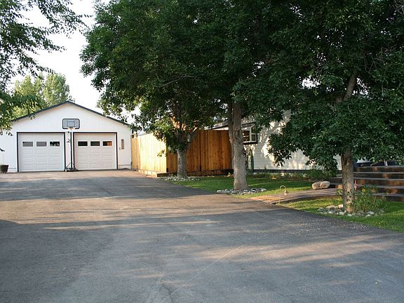 4 car garage w/shed 