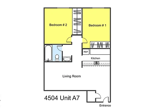 Floor plan A7