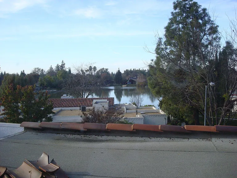 view from loft window