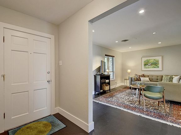 front entry & living area