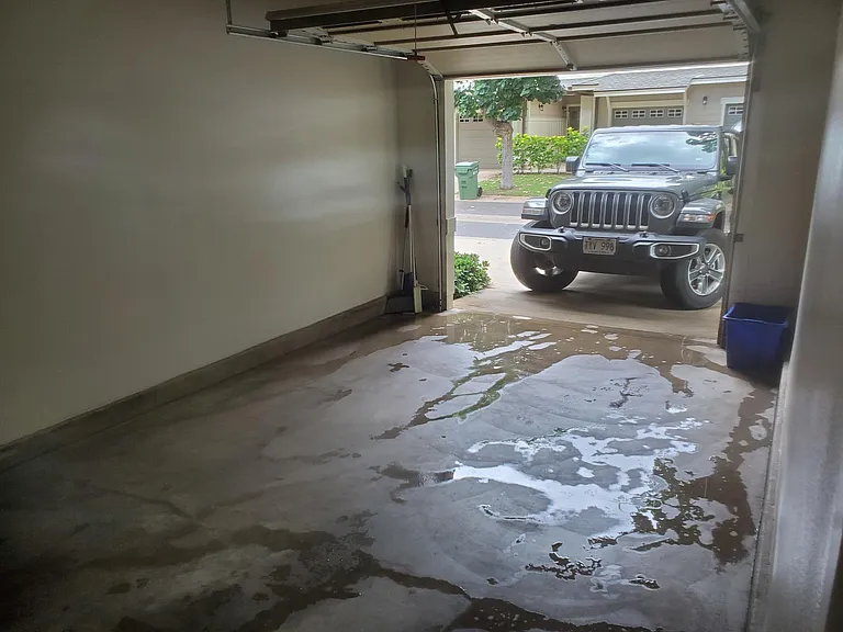 Garage and driveway parking