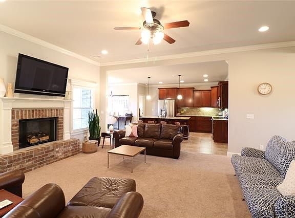 Living Room from Hall to Bedrooms 2 and 3