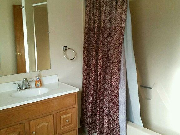 Upstairs bath and vanity