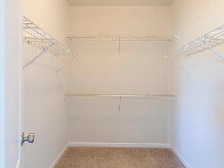 Classic walk-in closet
