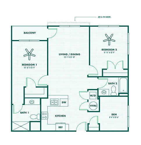 Floor plan Durham