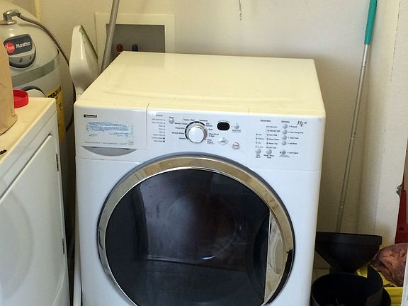 Washer and dryer