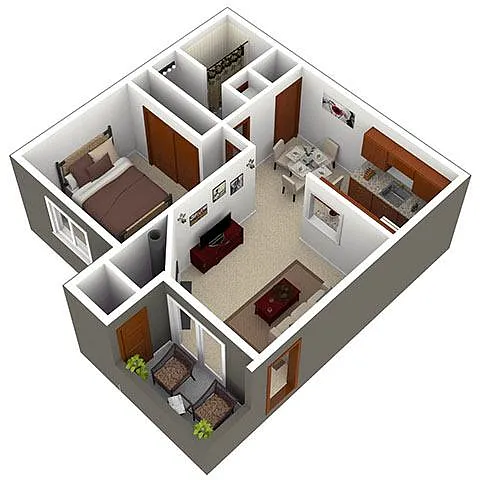 Floor plan A1