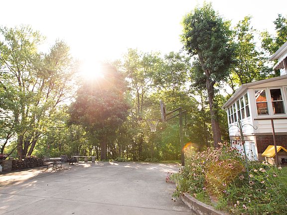 Summer just before sunset