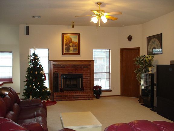 Wood burning Fireplace