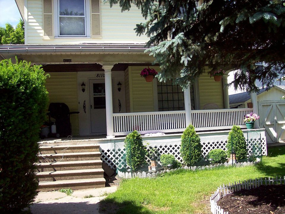 front of the home