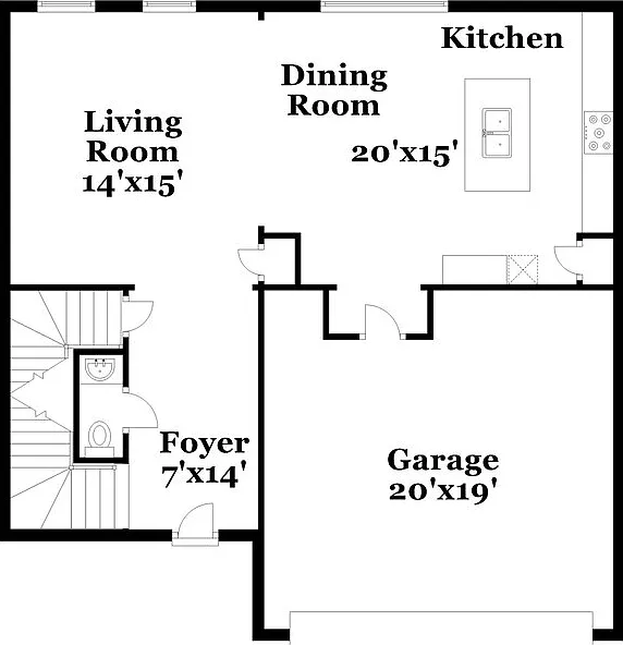 3 bed, 2.5 bath, 2600 sqft, $2,165 — Photo 2