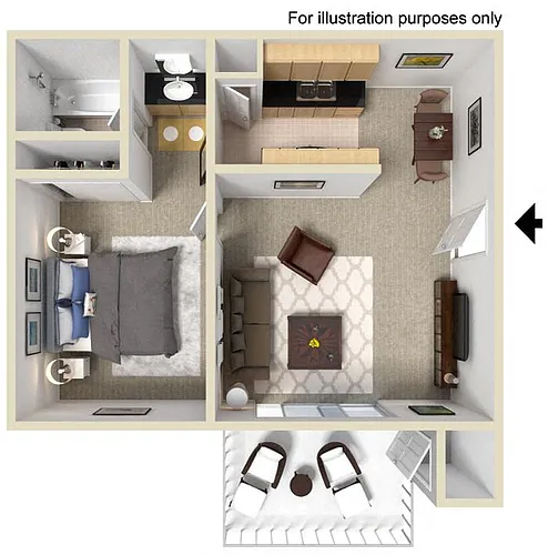 Floor plan Plan D