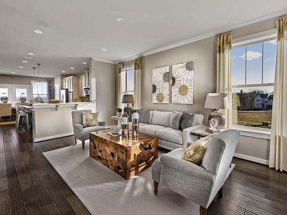 The Landon Floorplan Model Home Tuscarora Creek Th