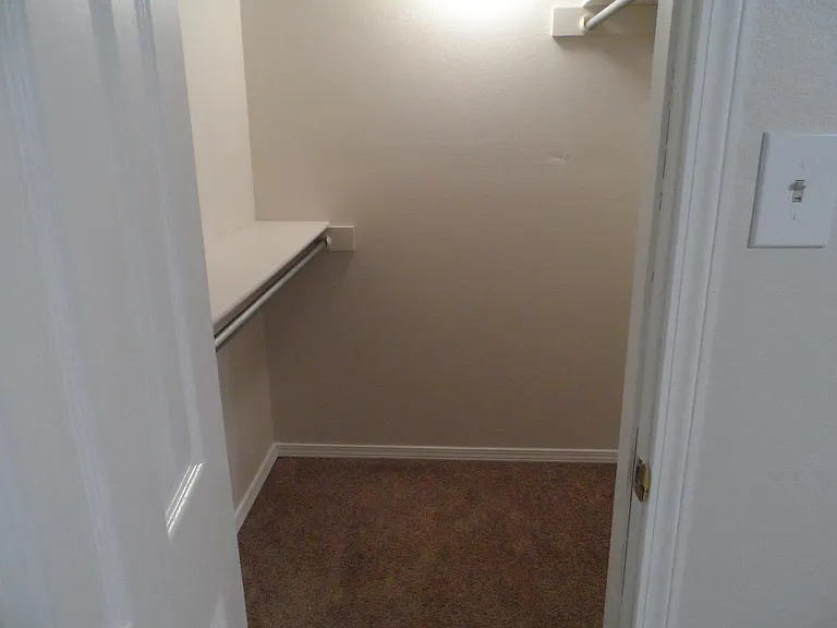 Walk in Closet off Master Bedroom