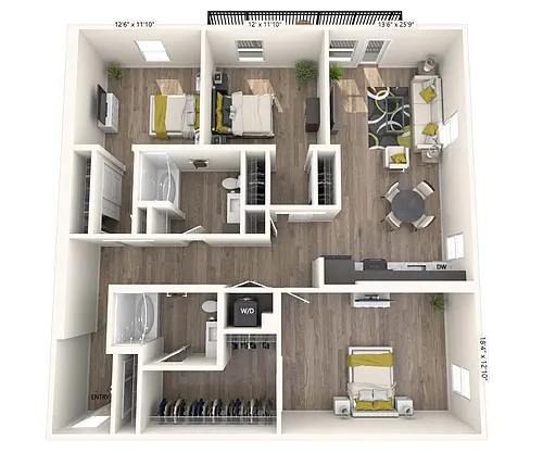 Floor plan C8-Upgrade