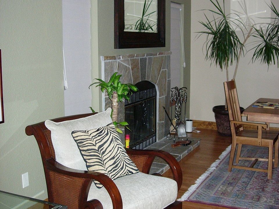 Hardwood Floors and Woodburning Fireplace