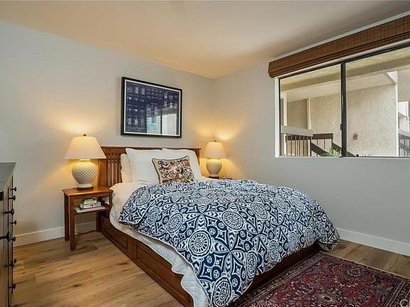 2nd bedroom has lots of light, large closet.