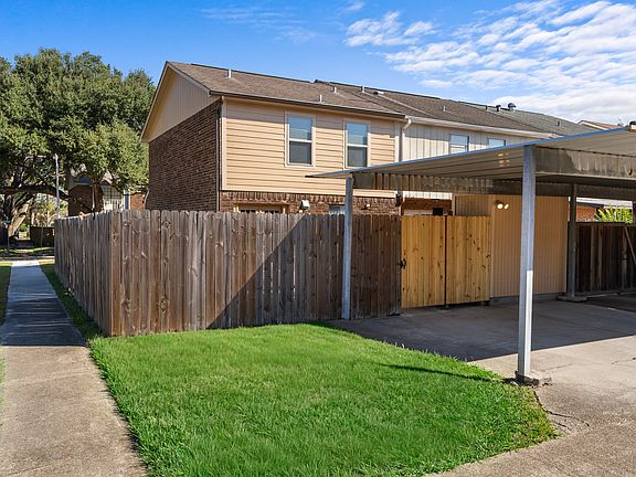 Rear of townhouse