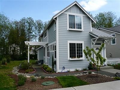 the front of the house