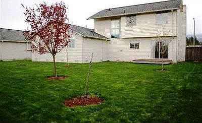 Back view of home