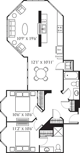Floor plan B17
