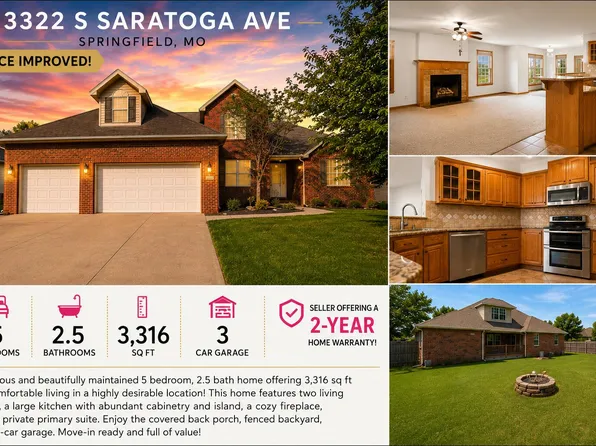 3322 S Saratoga Avenue, Springfield, MO 65804