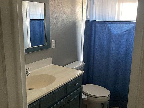 Upstairs guest bathroom 