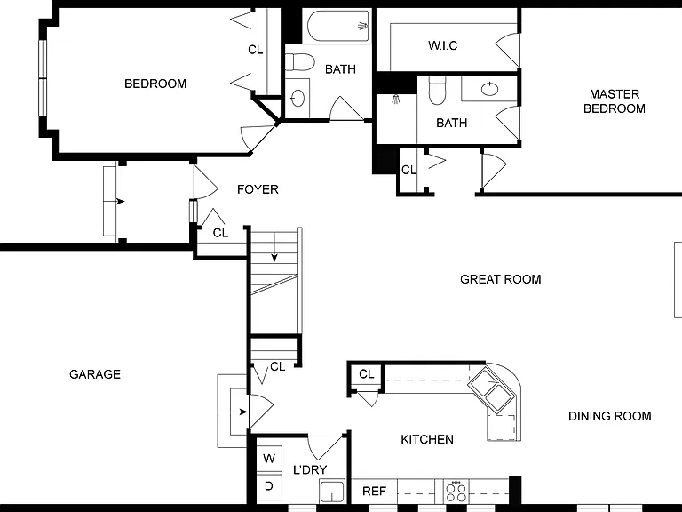 Ranch Floor Plan Ranch Floor Plan