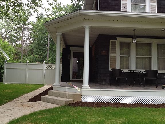 New Walkway with Slate Porch