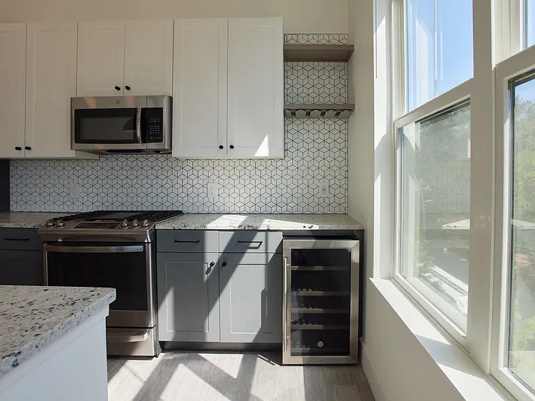 Kitchen with Stainless Steel Appliances