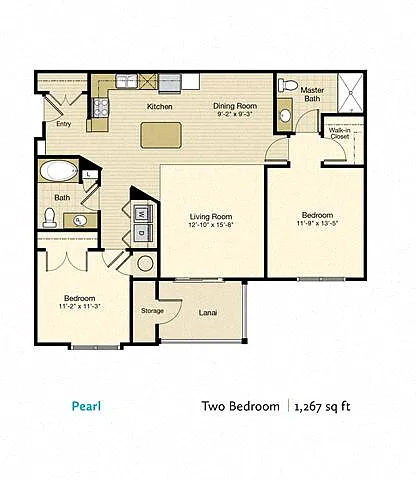 Floor plan Pearl