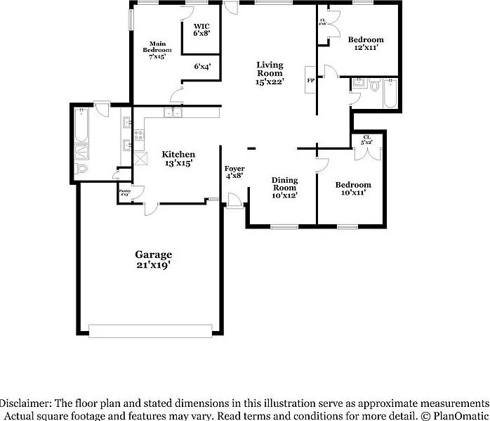 3 bed, 2.0 bath, 1564 sqft, $1,930 — Photo 2
