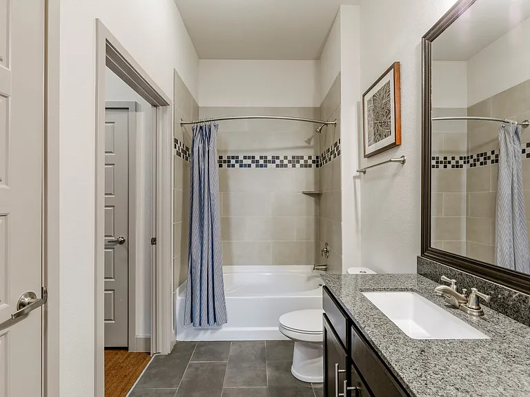 City House Apartments Bathroom and Shower