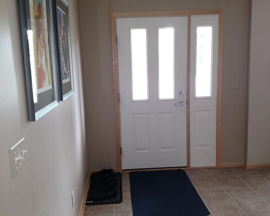 Front door and foyer.