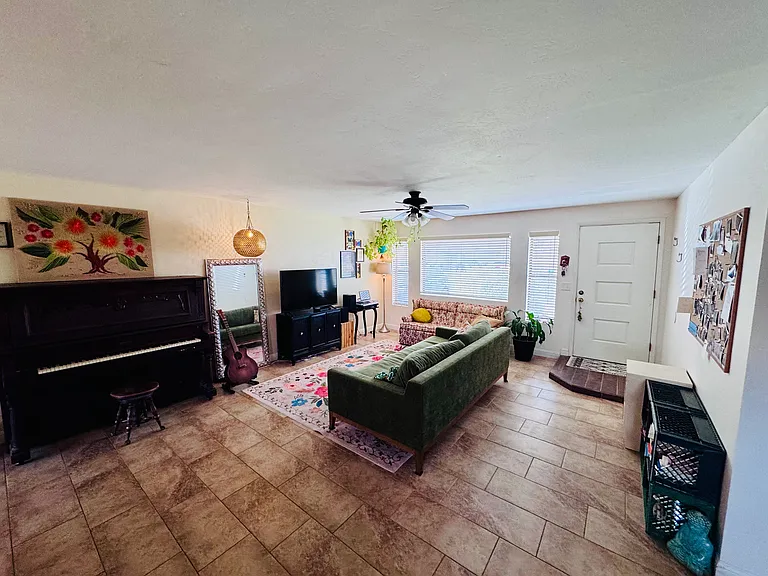 Living Room with furnishings