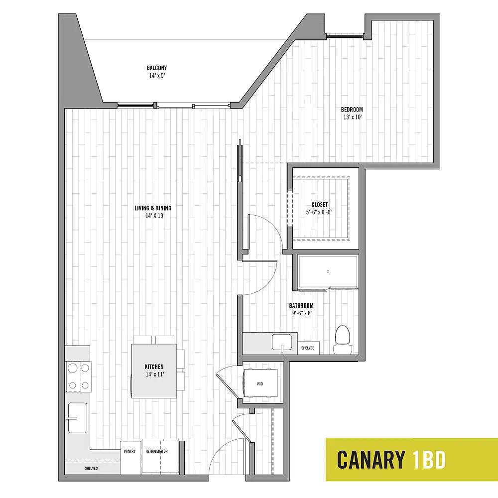 Floor plan Canary