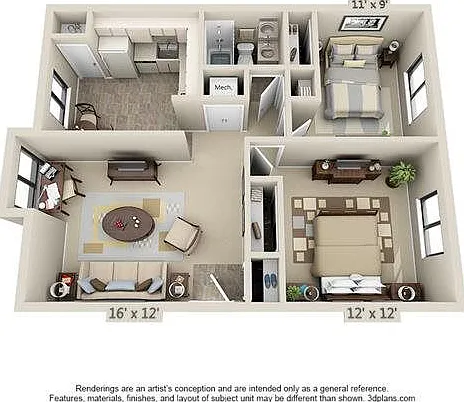 Courtyard Apartments — Photo 45