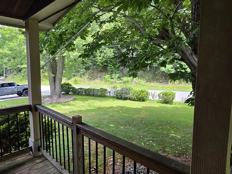 Front covered porch
