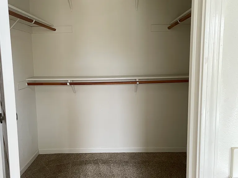 Master walk-in closet