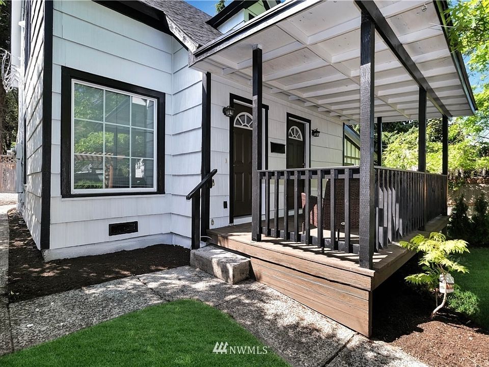 Charming home featuring a covered front porch, private entrance, and fresh exterior paint. Located on a quiet residential street with easy access to showing via ShowingTime.