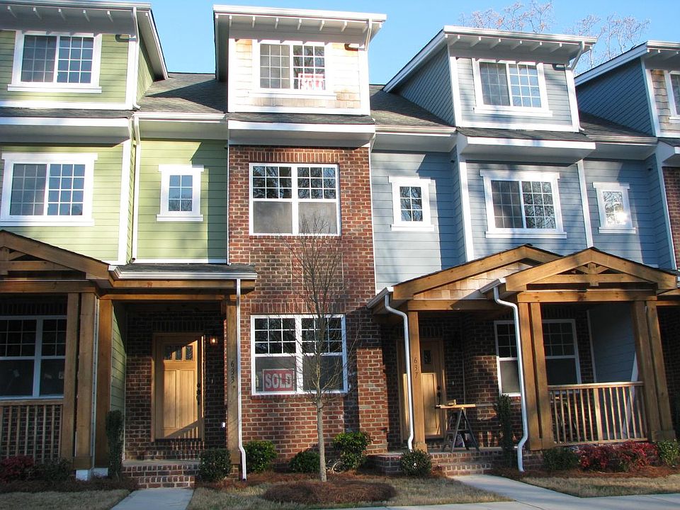Front of Town Home