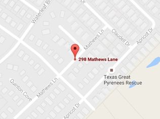 298 Matthews Ln, Kyle, TX 78640