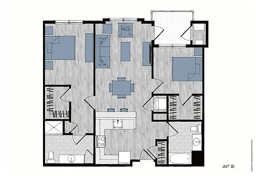 Floor plan B1