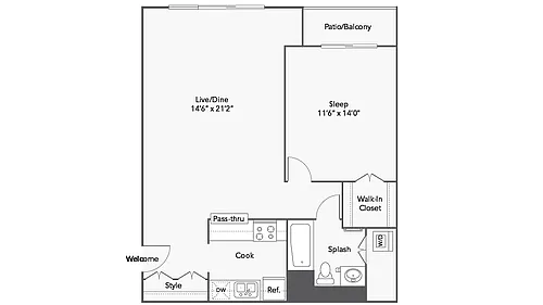 Floor plan Alden