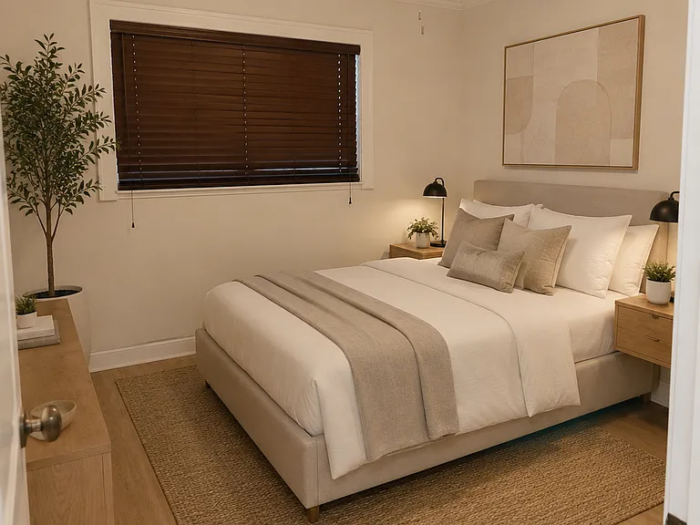 second Bedroom staged