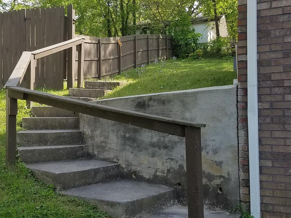 Backyard area