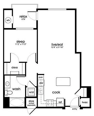 Floor plan A6