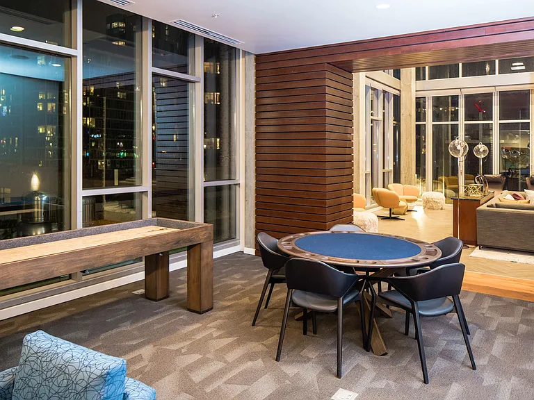Enjoy game nights with our resident gaming lounge and clubroom