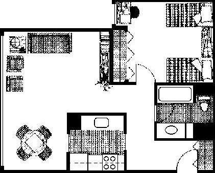 1st image of 555 E William St APT 21I